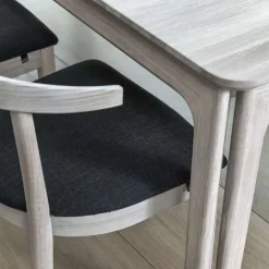 Skovby Table De Salle à Manger*SM26/27 Table scandinave extensible en bois massif de fabrication danoise
