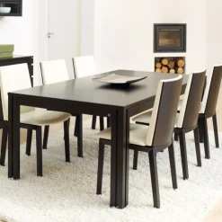 Skovby Table De Salle à Manger*SM23/24 Table scandinave rectangulaire en bois avec allonges