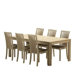 Skovby Table De Salle à Manger*SM23/24 Table scandinave rectangulaire en bois avec allonges
