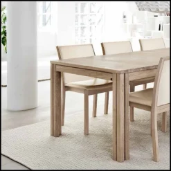 Skovby Table De Salle à Manger*SM23/24 Table scandinave rectangulaire en bois avec allonges