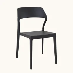 Chaise De Jardin*Snow Chaise d'extérieur empilable design en polypropylène