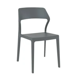 Chaise De Jardin*Snow Chaise d'extérieur empilable design en polypropylène