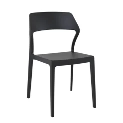 Chaise De Cuisine|Chaise De Salle à Manger*Snow Chaise empilable design en polypropylène