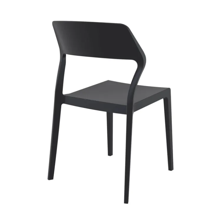 Chaise De Cuisine|Chaise De Salle à Manger*Snow Chaise empilable design en polypropylène