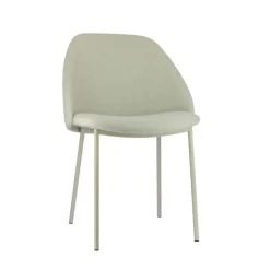 Perfecta Chaise De Salle à Manger|Chaise Salon*Soda Chaise cosy en tissu avec pieds en métal