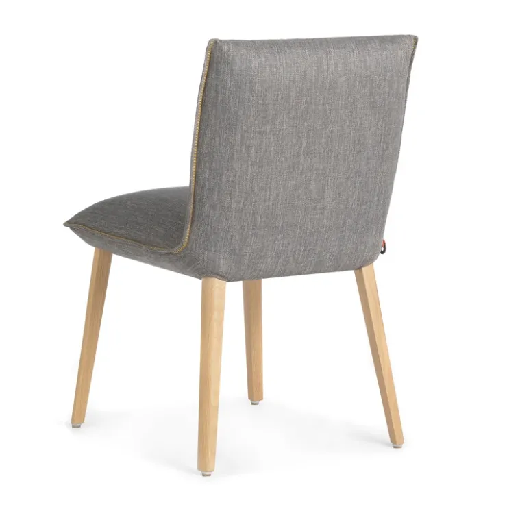 Mobitec Chaise De Salle à Manger|Chaise Salon*Soda ® Chaise cocooning en tissu avec boutons décoratifs