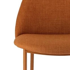 Perfecta Tabouret Snack (assise +/- 65 Cm)|Tabouret De Bar (assise +/- 80 Cm)*Soda Tabouret snack cosy en tissu avec pieds en métal