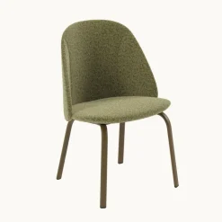 Perfecta Chaise De Salle à Manger|Chaise Salon*Sofia Chaise basse cosy en tissu et métal