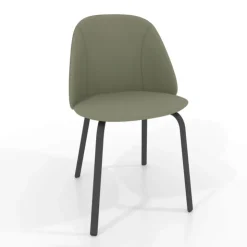 Perfecta Chaise De Cuisine|Chaise De Salle à Manger*Sofia Chaise cosy en simili avec pieds métal