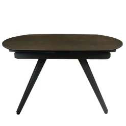 Table De Salle à Manger*SofiaTable moderne extensible en céramique avec pieds en métal