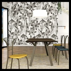 Carrier Chaise De Cuisine*Solandre ® Chaise de cuisine en synthétique et métal