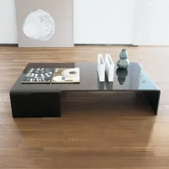 Sovet Italia Table De Salon*Spider Sovet® Table basse design rectangulaire en verre
