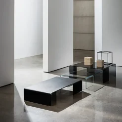 Sovet Italia Table De Salon*Spider Sovet® Table basse design rectangulaire en verre