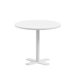 Perfecta Table De Cuisine*Spinner Table ronde pour cuisine en stratifié avec pied central