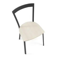 Cancio Chaise De Cuisine*Spirit Chaise de cuisine métal et bois