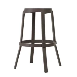 Tabouret De Bar (assise +/- 80 Cm)*Stack Maxi Tabouret de bar recyclé et empilable