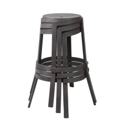 Tabouret De Bar (assise +/- 80 Cm)*Stack Maxi Tabouret de bar recyclé et empilable