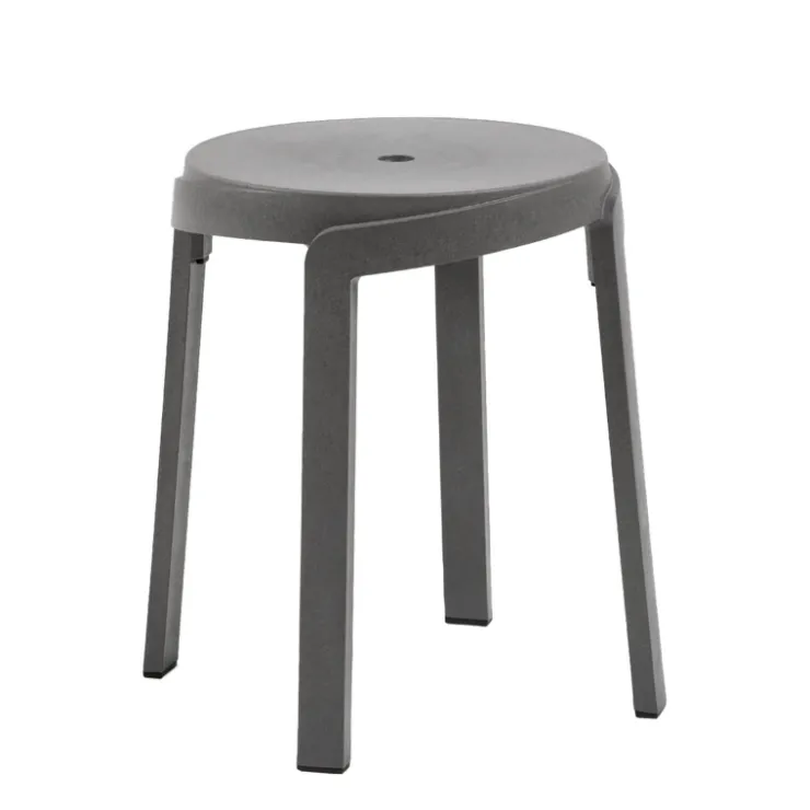 Tabouret Bas (assise +/- 45 Cm)*Stack mini Tabouret bas recyclé et empilable