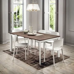 La primavera Table Pour Petit Espace*Steave Console extensible rectangulaire en stratifié