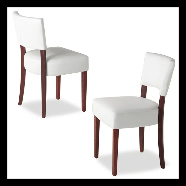Sessio Chaise De Cuisine|Chaise De Salle à Manger*Steffi Chaise de salle à manger en bois et synthétique