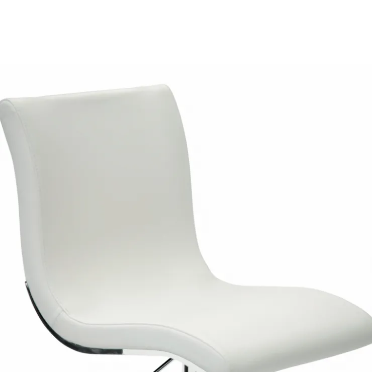 Peressini Tabouret Snack (assise +/- 65 Cm)|Tabouret De Bar (assise +/- 80 Cm)*Steve Tabouret réglable et pivotant en synthétique et métal