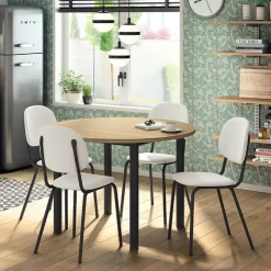 Perfecta Chaise De Cuisine*STR5 Chaise de cuisine en simili et métal