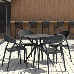 Chaise De Jardin*Sunset Chaise design de jardin empilable en polypropylène