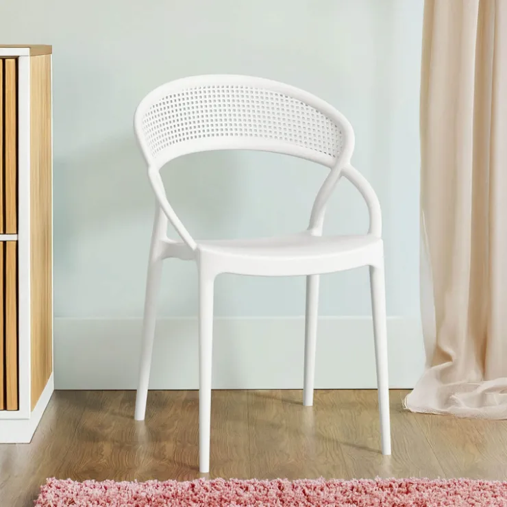 Chaise De Cuisine|Chaise De Salle à Manger*Sunset Chaise design empilable en polypropylène