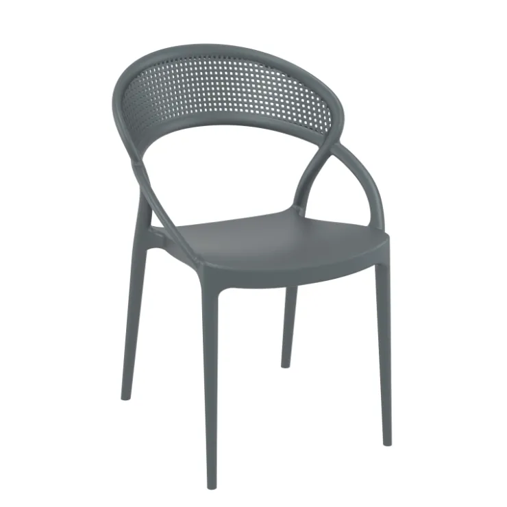 Chaise De Cuisine|Chaise De Salle à Manger*Sunset Chaise design empilable en polypropylène