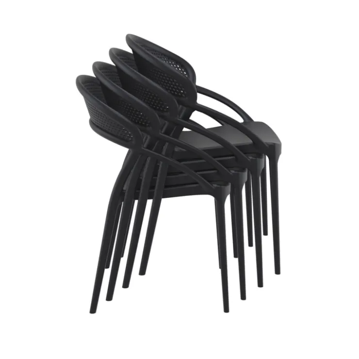 Chaise De Cuisine|Chaise De Salle à Manger*Sunset Chaise design empilable en polypropylène