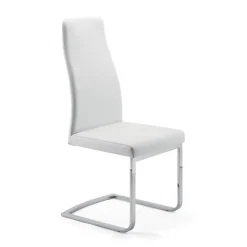 Peressini Chaise De Cuisine|Chaise De Salle à Manger*Sveva SLH Chaise de salle à manger italienne pieds luge