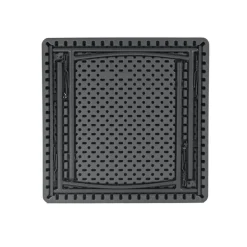 Table Pour Petit Espace*Table XXLTable pliante carrée Gris foncé