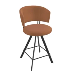 Perfecta Tabouret Snack (assise +/- 65 Cm)|Tabouret De Bar (assise +/- 80 Cm)*Tabouret haut design pivotant en simili – Allure
