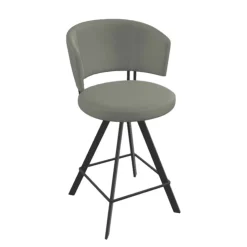 Perfecta Tabouret Snack (assise +/- 65 Cm)|Tabouret De Bar (assise +/- 80 Cm)*Tabouret haut design pivotant en simili – Allure