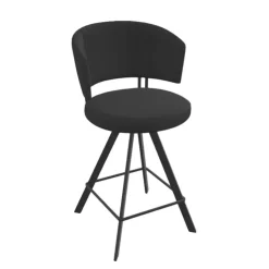 Perfecta Tabouret Snack (assise +/- 65 Cm)|Tabouret De Bar (assise +/- 80 Cm)*Tabouret haut design pivotant en simili – Allure