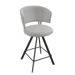 Perfecta Tabouret Snack (assise +/- 65 Cm)|Tabouret De Bar (assise +/- 80 Cm)*Tabouret haut design pivotant en simili – Allure