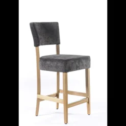 Sessio Tabouret Snack (assise +/- 65 Cm)|Tabouret De Bar (assise +/- 80 Cm)*Tabouret snack en tissu et bois – BarSteffi