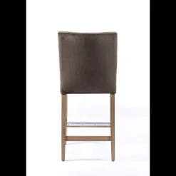 Sessio Tabouret Snack (assise +/- 65 Cm)|Tabouret De Bar (assise +/- 80 Cm)*Tabouret snack en tissu et bois – Matias 2