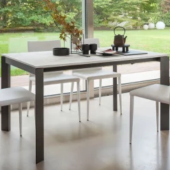 Altacom Table De Salle à Manger*Teorema Table de salle à manger extensible en céramique