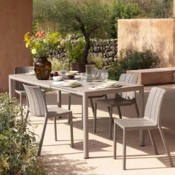 Table De Jardin*Tevere Table de jardin extensible en polypropylène