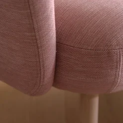 Mobitec Chaise Salon|Chaise Pour Chambre*Thalia ® Banquette cosy en tissu avec pieds en bois