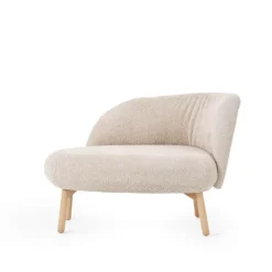 Mobitec Chaise Salon|Chaise Pour Chambre*Thalia ® Banquette cosy en tissu avec pieds en bois