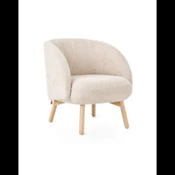 Mobitec Chaise De Salle à Manger|Chaise Salon*Thalia ® Fauteuil confortable en tissu avec pieds en bois
