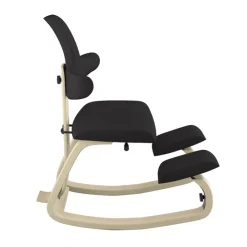 Varier Chaise Pour Chambre|Chaise De Bureau*ThatSit ® Chaise de bureau ergonomique à bascule en tissu et bois