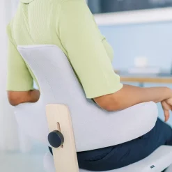 Varier Chaise Pour Chambre|Chaise De Bureau*ThatSit ® Chaise de bureau ergonomique à bascule en tissu et bois