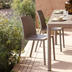 Chaise De Jardin*Tiberina Chaise de jardin empilable en polypropylène