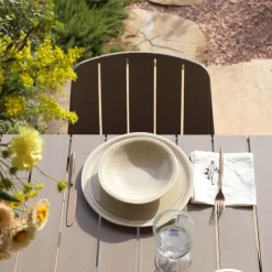 Chaise De Jardin*Tiberina Chaise de jardin empilable en polypropylène