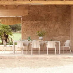 Fauteuil De Jardin*Tiberina Fauteuil de jardin empilable en polypropylène