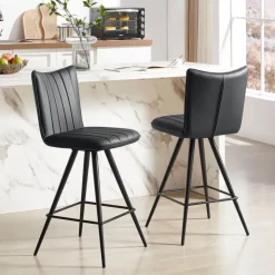Tabouret De Bar (assise +/- 80 Cm)|Chaise De Salle à Manger*TiméoTabouret snack pivotant avec pieds obliques
