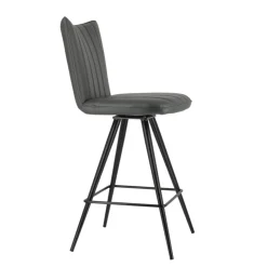 Tabouret De Bar (assise +/- 80 Cm)|Chaise De Salle à Manger*TiméoTabouret snack pivotant avec pieds obliques
